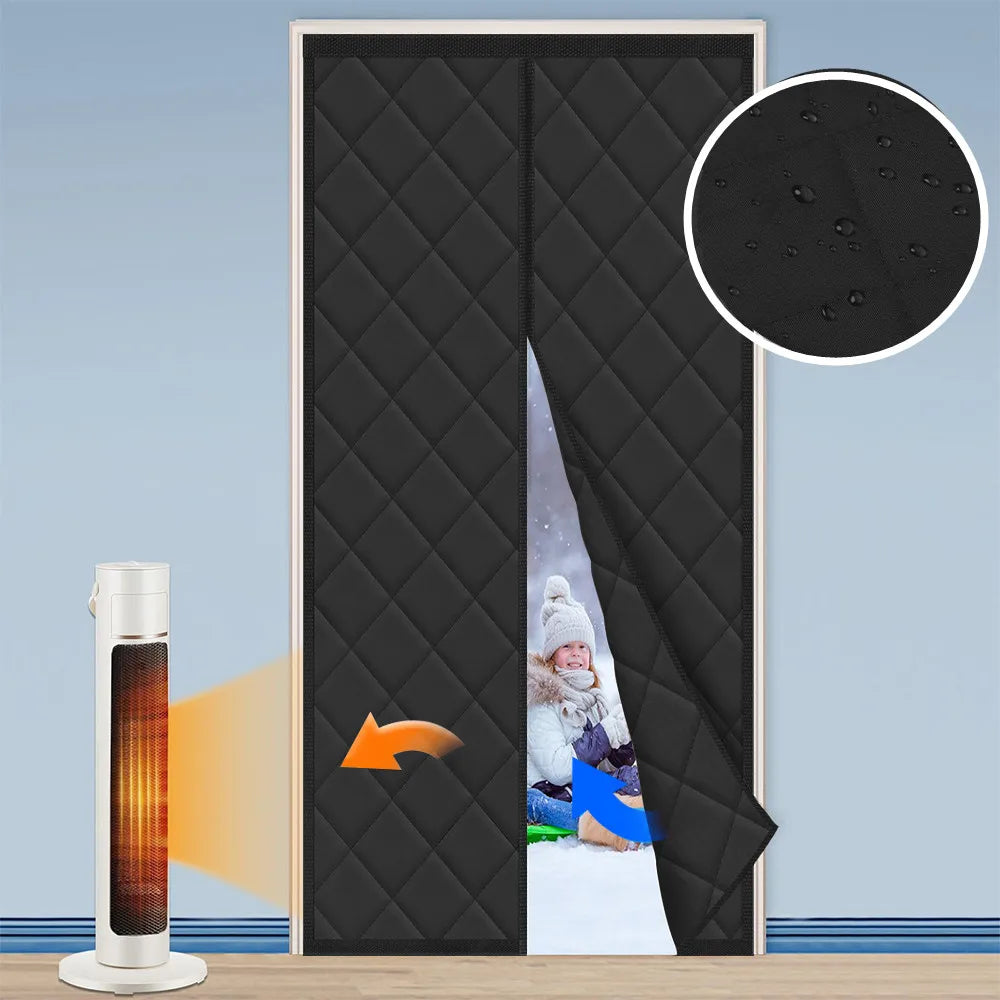 Magnetic Thermal Insulated Door Curtain