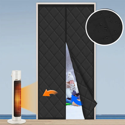 Magnetic Thermal Insulated Door Curtain