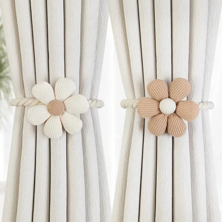 Floral Magnetic Curtain Buckle