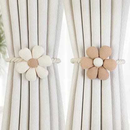 Floral Magnetic Curtain Buckle