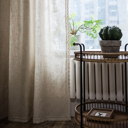 Boho Semi-Blackout Curtains with Tassels