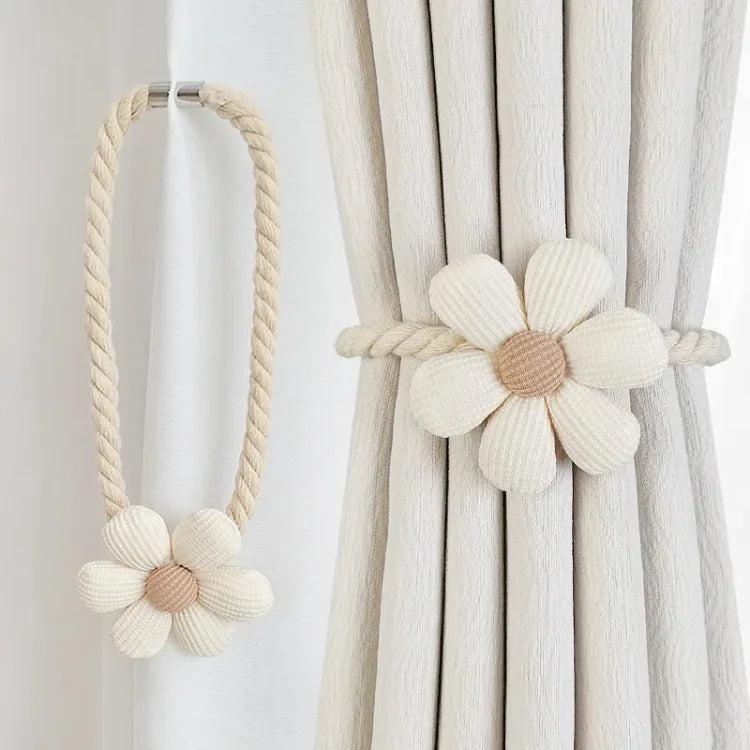 Floral Magnetic Curtain Buckle