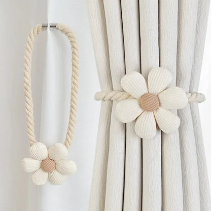 Floral Magnetic Curtain Buckle
