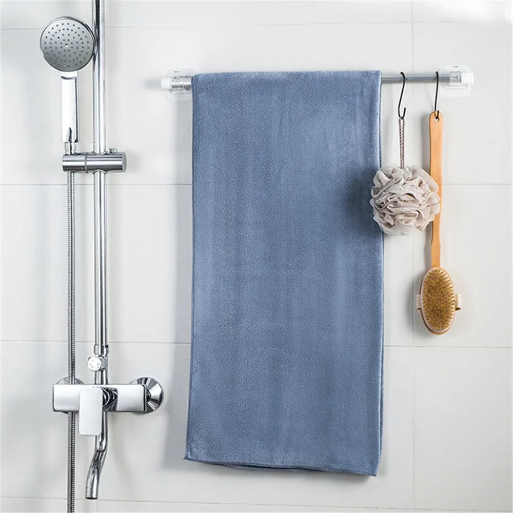 Self-Adhesive Curtain Rod Clip Hooks