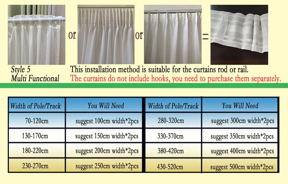 Asazal Linen Blackout Curtains