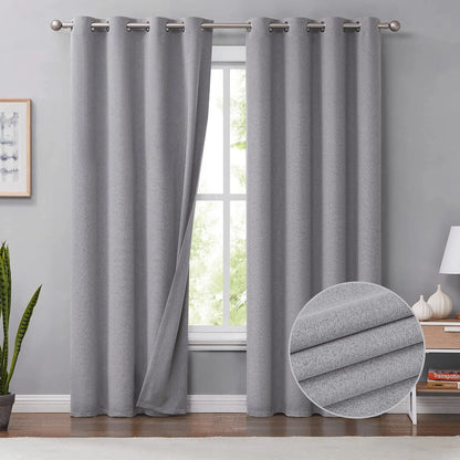 Extra Long Custom Blackout Curtains