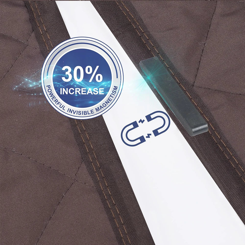 Magnetic Thermal Insulated Door Curtain