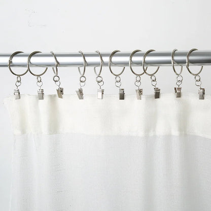 Premium Steel Curtain Clip Hooks