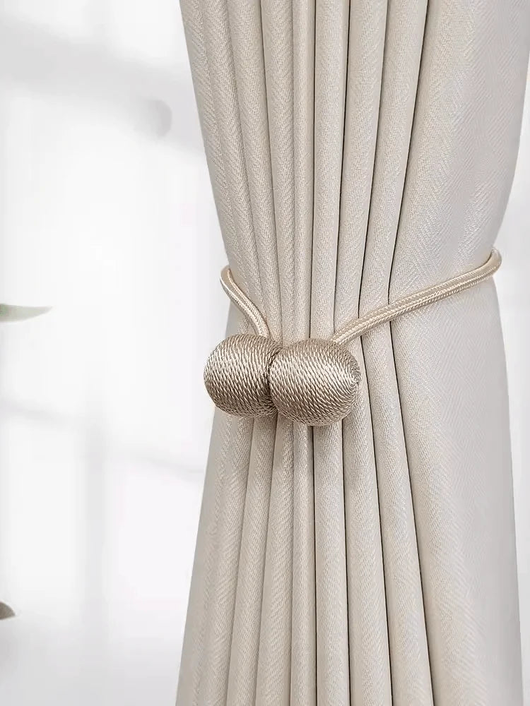 Magnetic Ball Curtain Tiebacks
