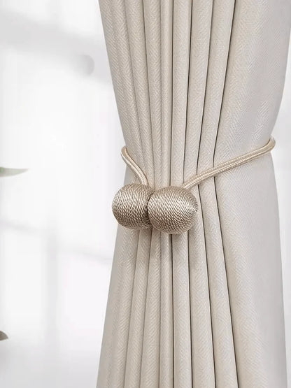 Magnetic Ball Curtain Tiebacks