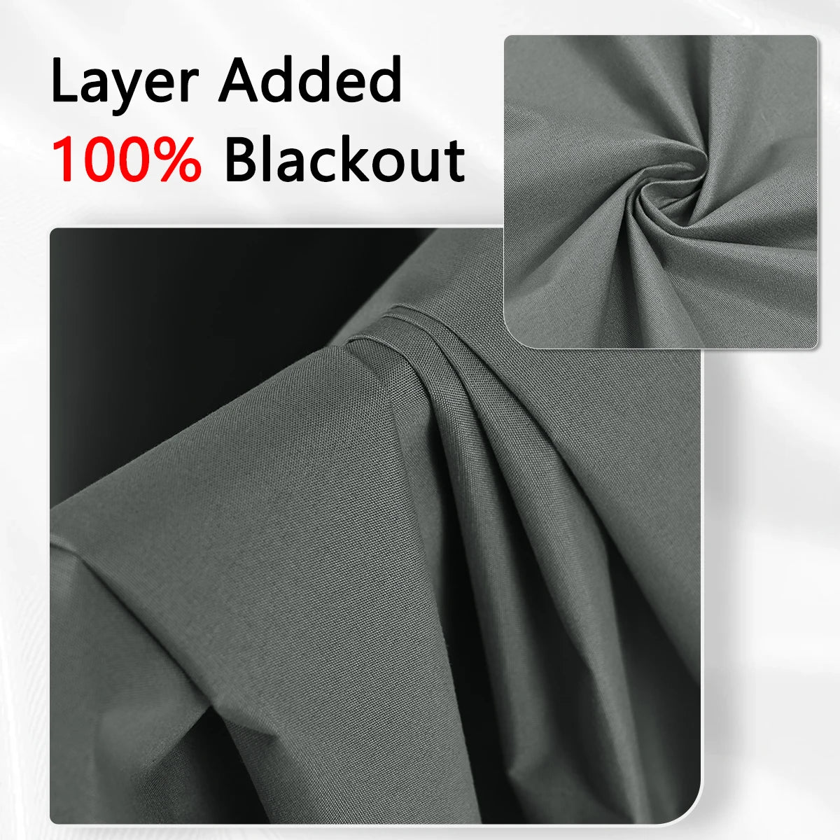 Modern Blackout Curtains Coated Lining