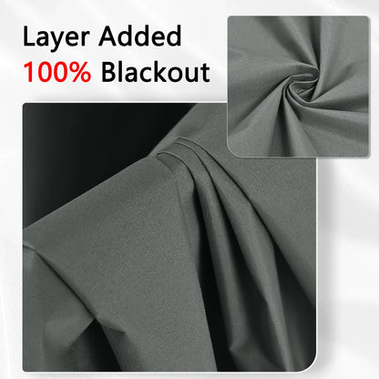 Modern Blackout Curtains Coated Lining