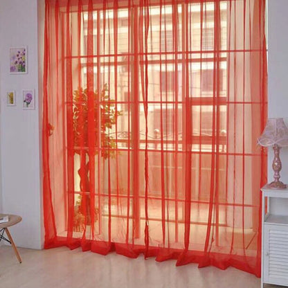 Transparent Gauze Sheer Curtains