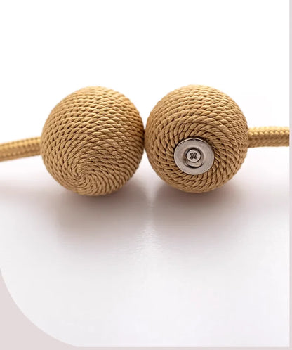Magnetic Ball Curtain Tiebacks