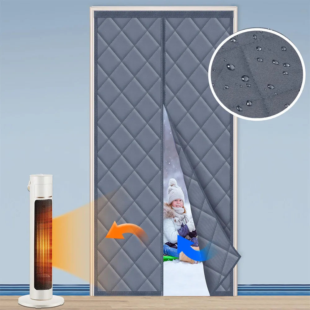 Magnetic Thermal Insulated Door Curtain
