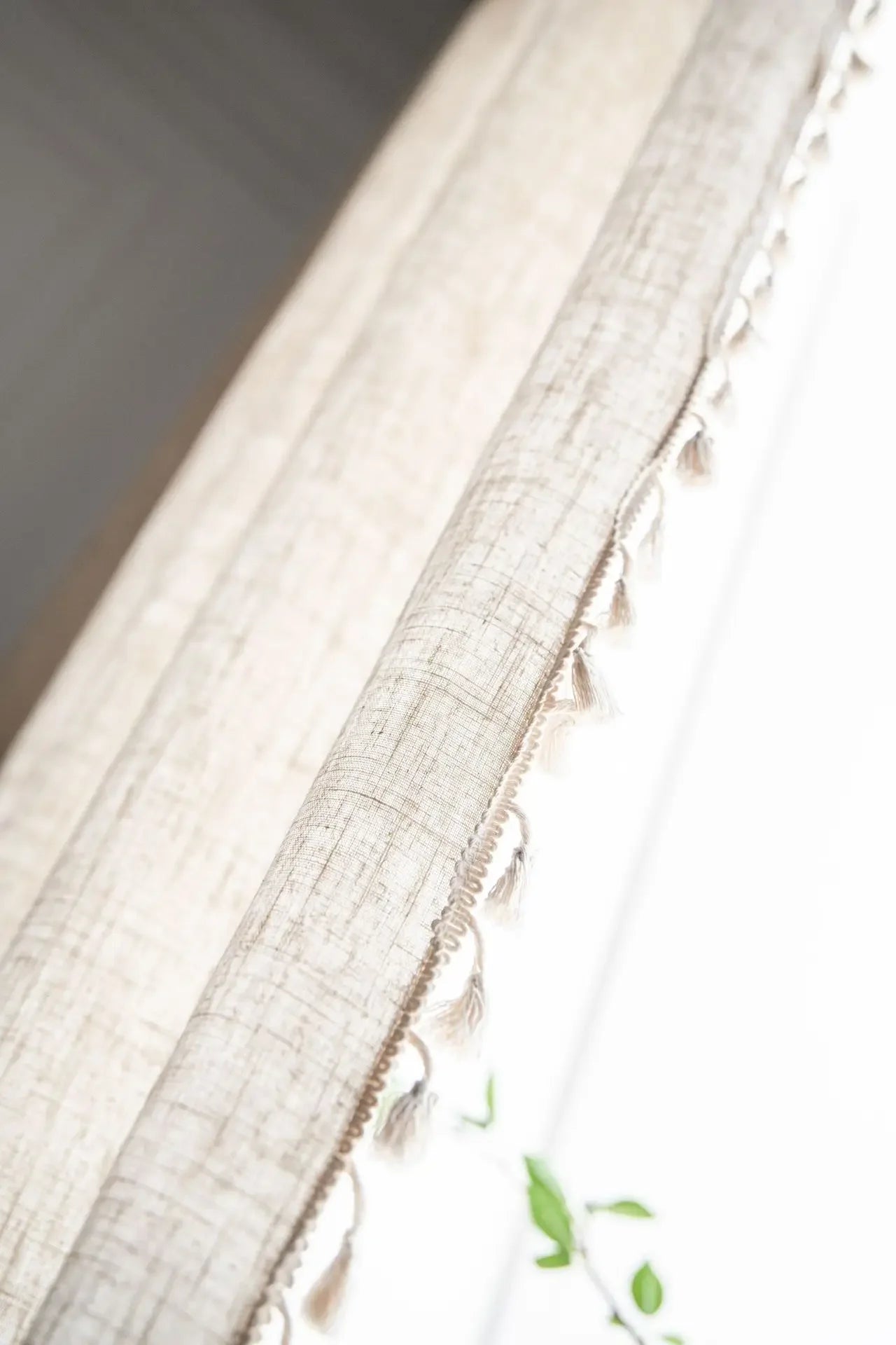 Boho Semi-Blackout Curtains with Tassels