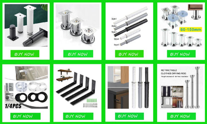 Adjustable Spring Curtain Rod