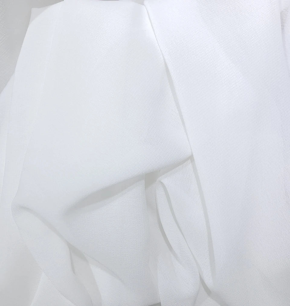 Asazal Sheer Tulle Window Curtains