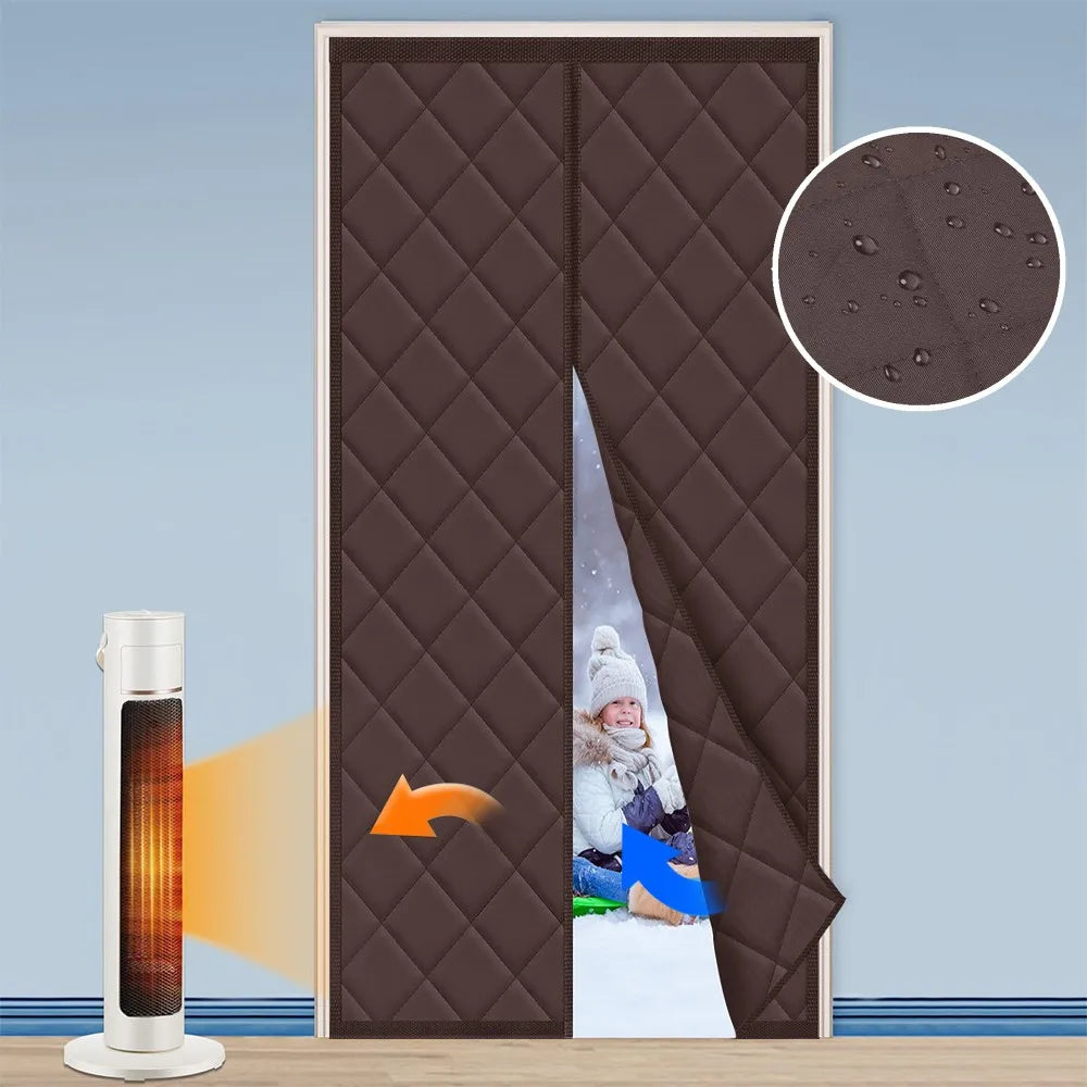 Magnetic Thermal Insulated Door Curtain