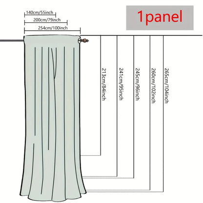 Thick Velvet Blackout Curtains
