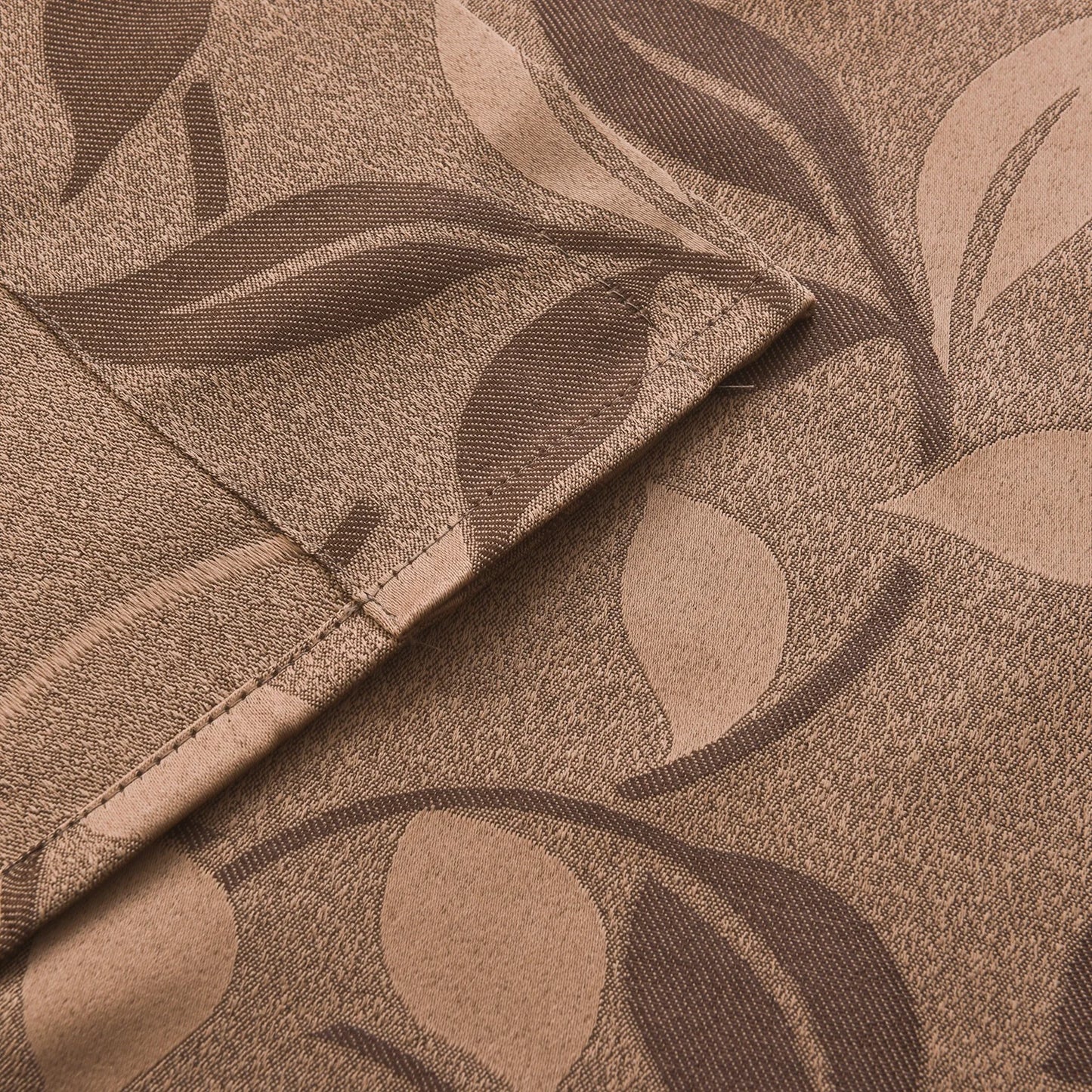 Rod Pocket Blackout Curtains with Valance