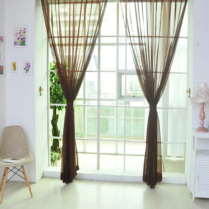 Transparent Gauze Sheer Curtains