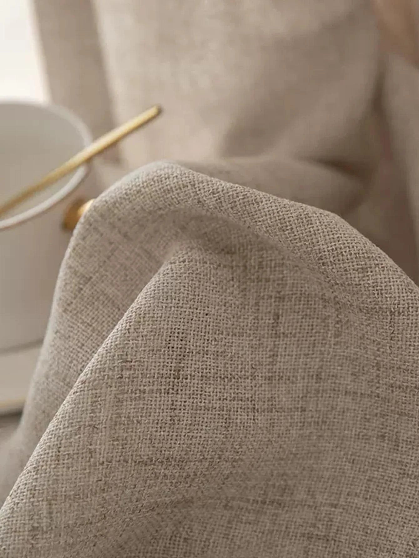 Japanese Linen Semi-Shading Curtains
