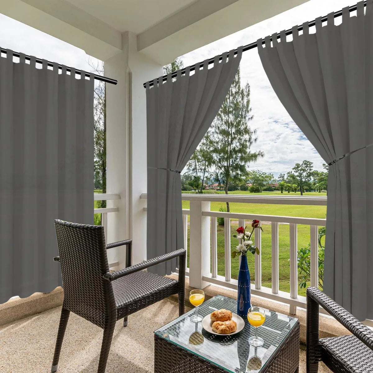 Pergola Weatherproof Outdoor Drape