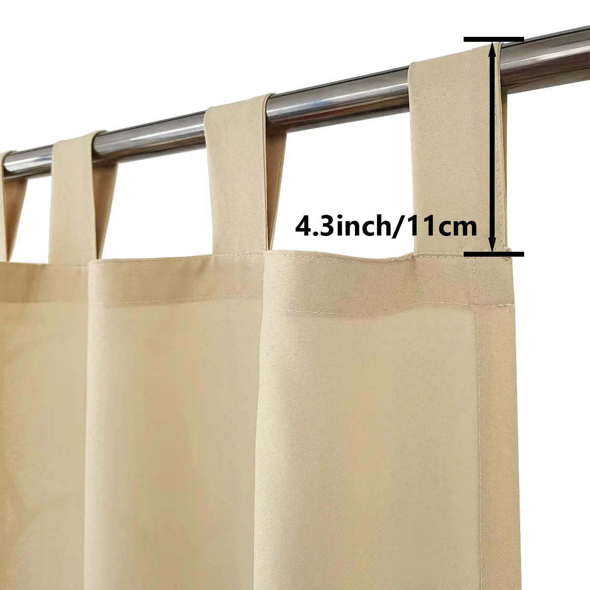 Pergola Weatherproof Outdoor Drape