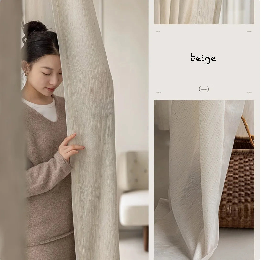 Vesper Textured Tulle Sheer Panel