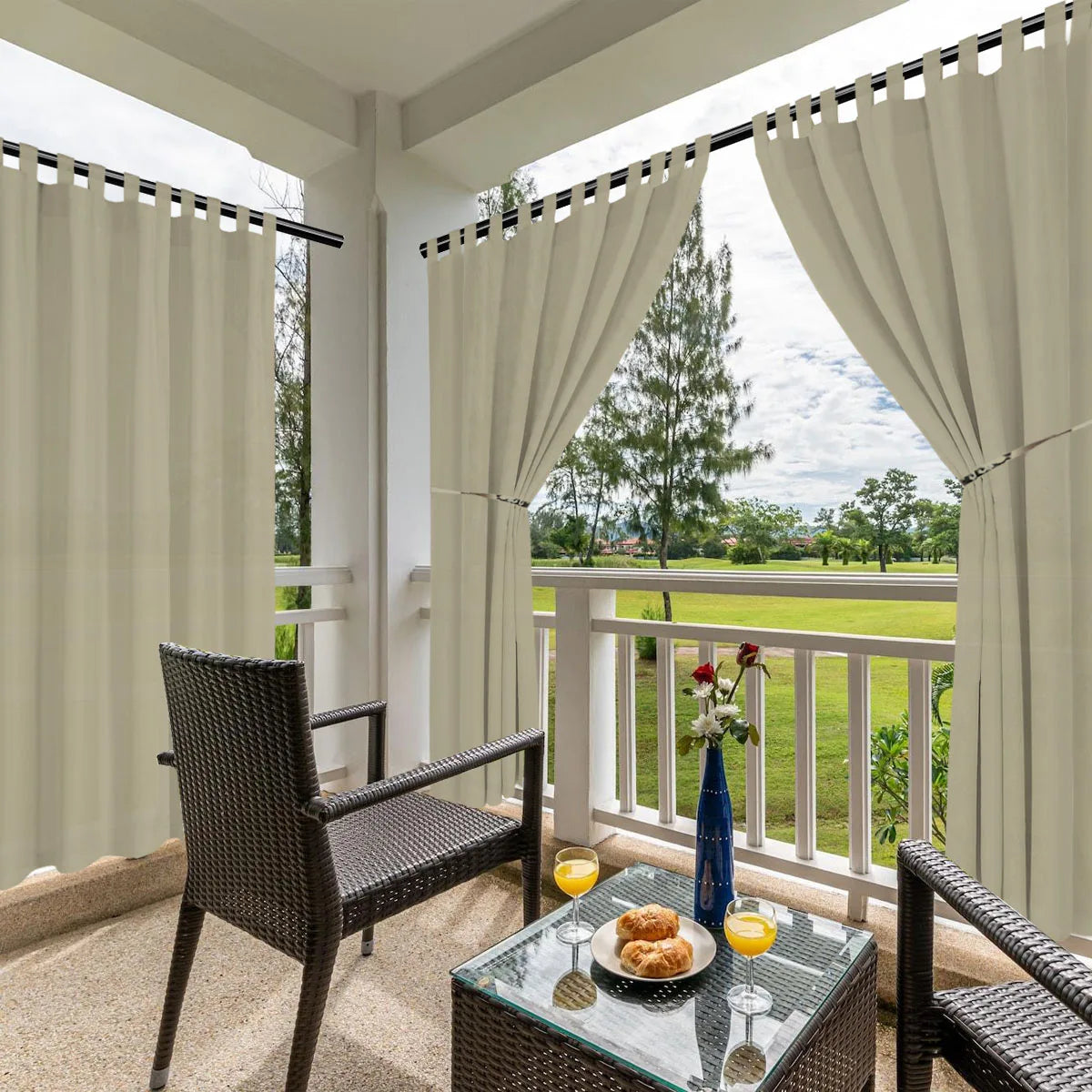 Pergola Weatherproof Outdoor Drape