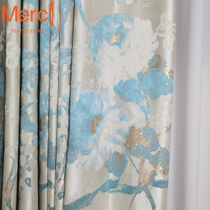 Sovereign Silk Jacquard Blackout Drape