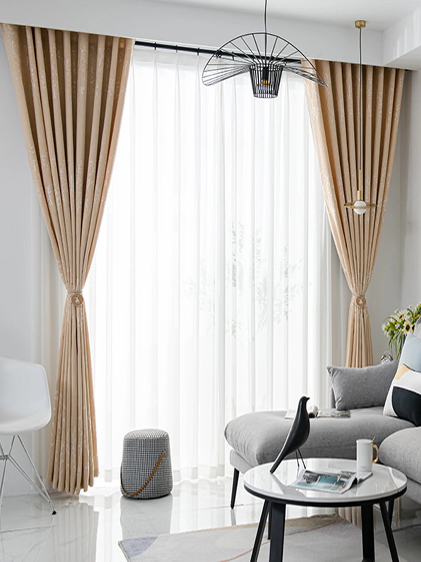 Heritage Light-Luxury Shading Curtain