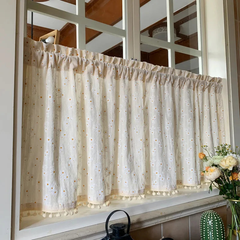 Daisy Meadow Blackout Floral Curtain