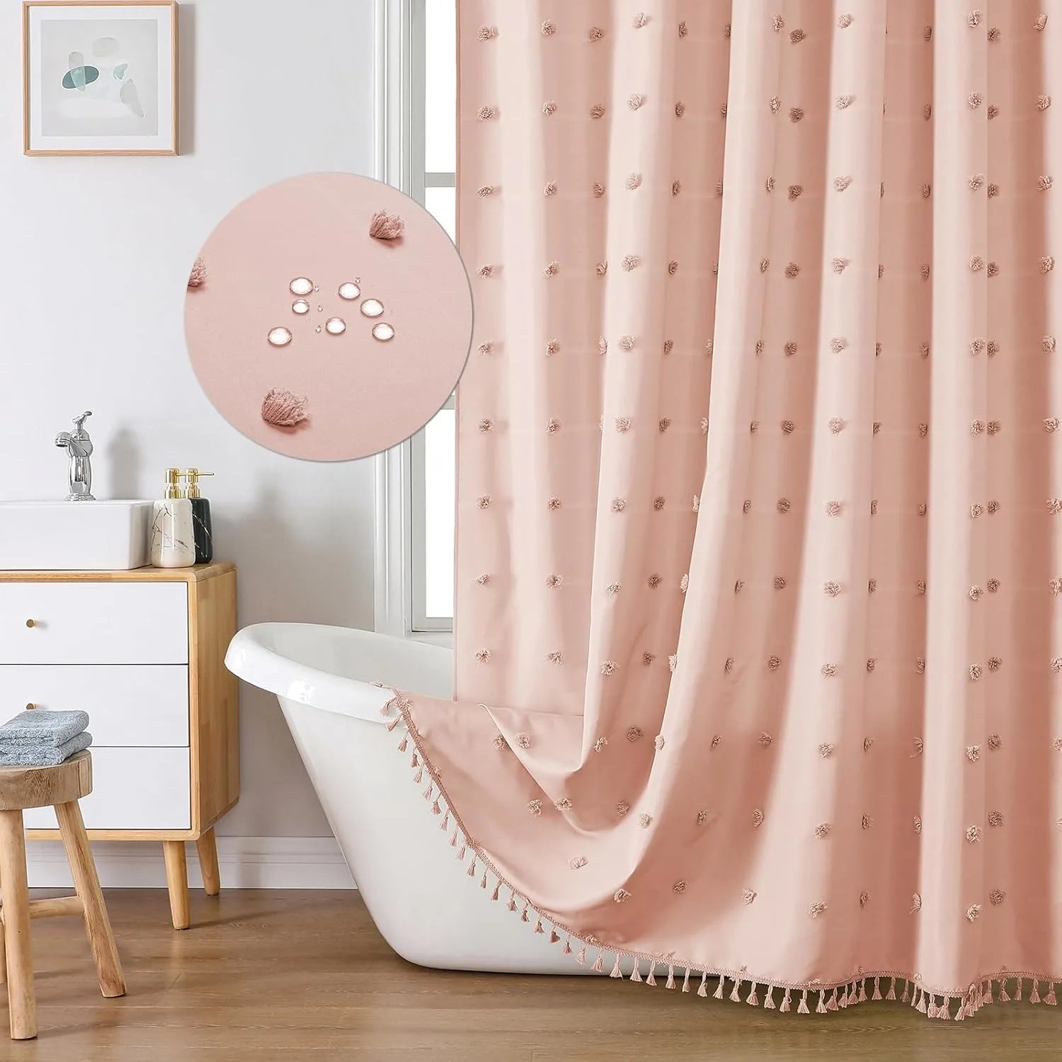 Boheme Dot Shower Curtain