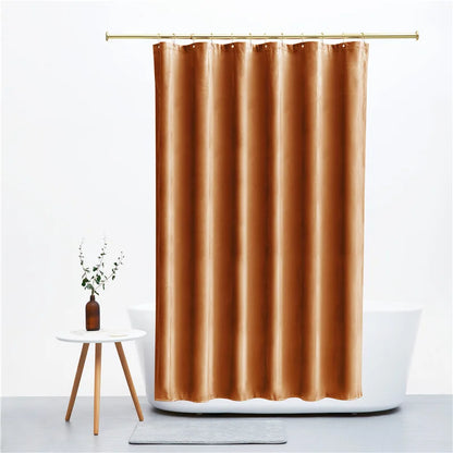 Nordique Velvet Shower Curtain Set