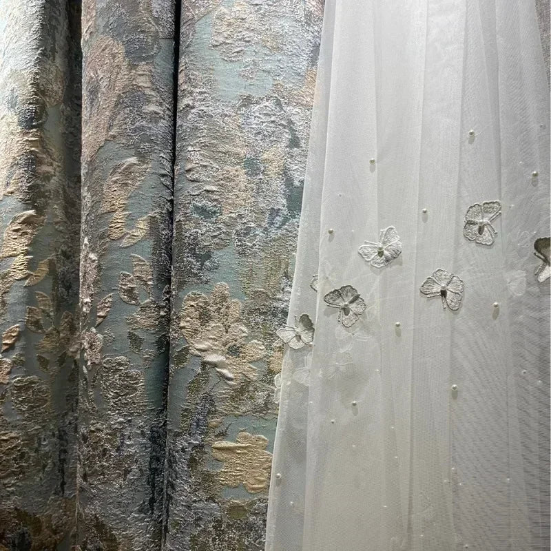 Belmont Embossed Embroidery Drapery