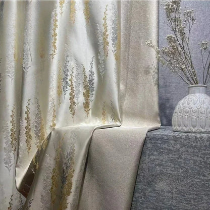 Lavender Fields Jacquard Drapery
