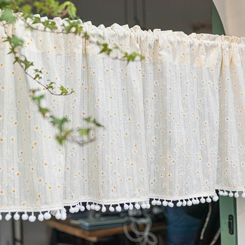 Daisy Meadow Blackout Floral Curtain
