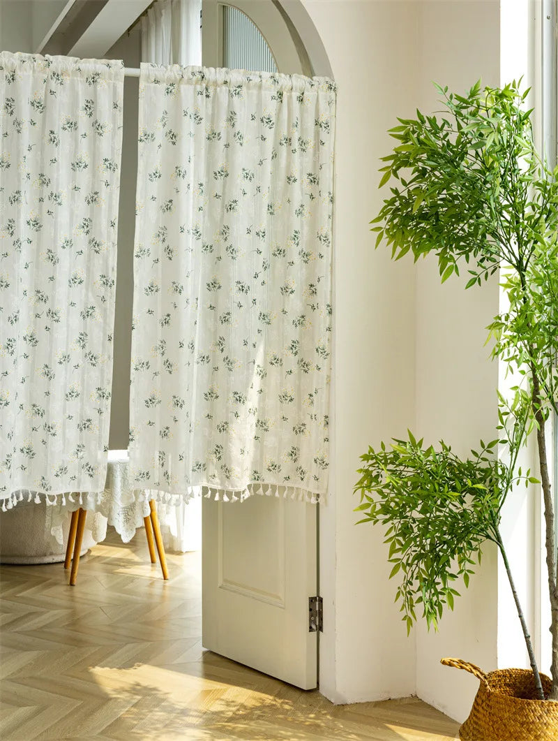 Daisy Meadow Blackout Floral Curtain