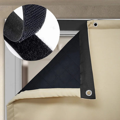 Hampton Quilted Thermal Door Drape