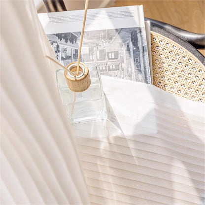 Kyoto Striped Chiffon Sheer Panel
