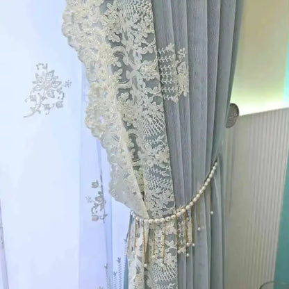Provence Chenille Embroidered Drape
