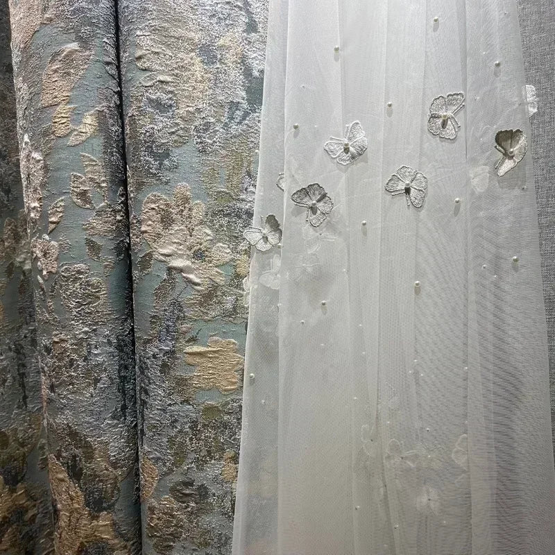 Belmont Embossed Embroidery Drapery