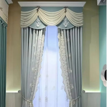 Provence Chenille Embroidered Drape