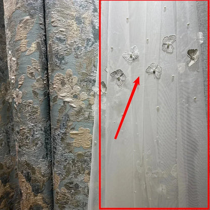 Belmont Embossed Embroidery Drapery