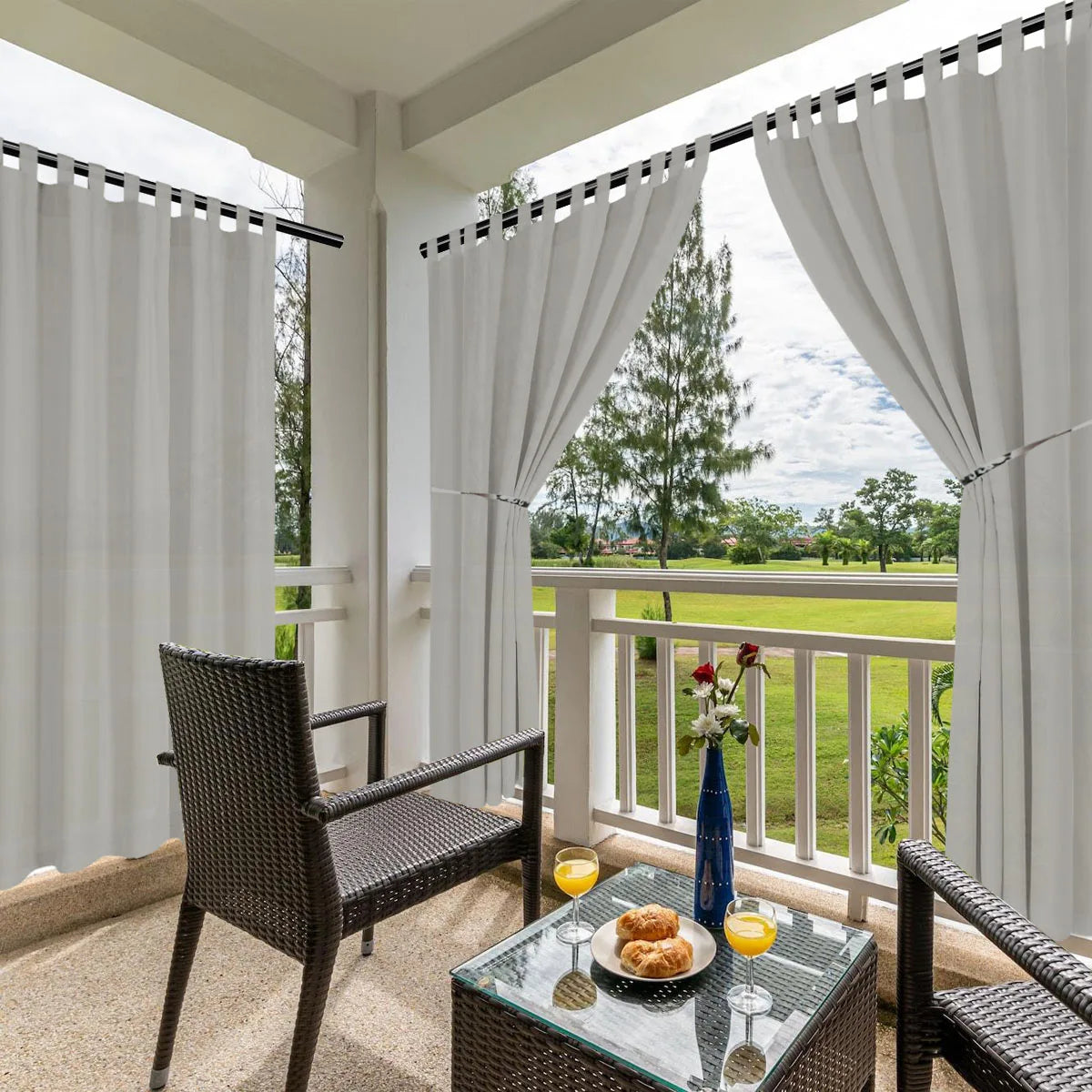Pergola Weatherproof Outdoor Drape