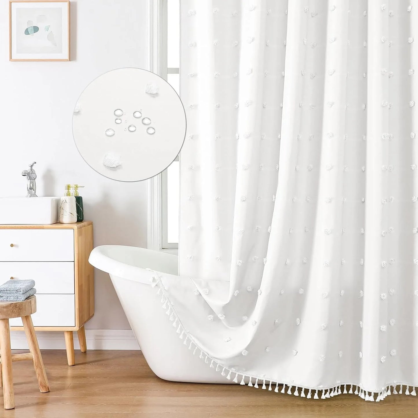 Boheme Dot Shower Curtain