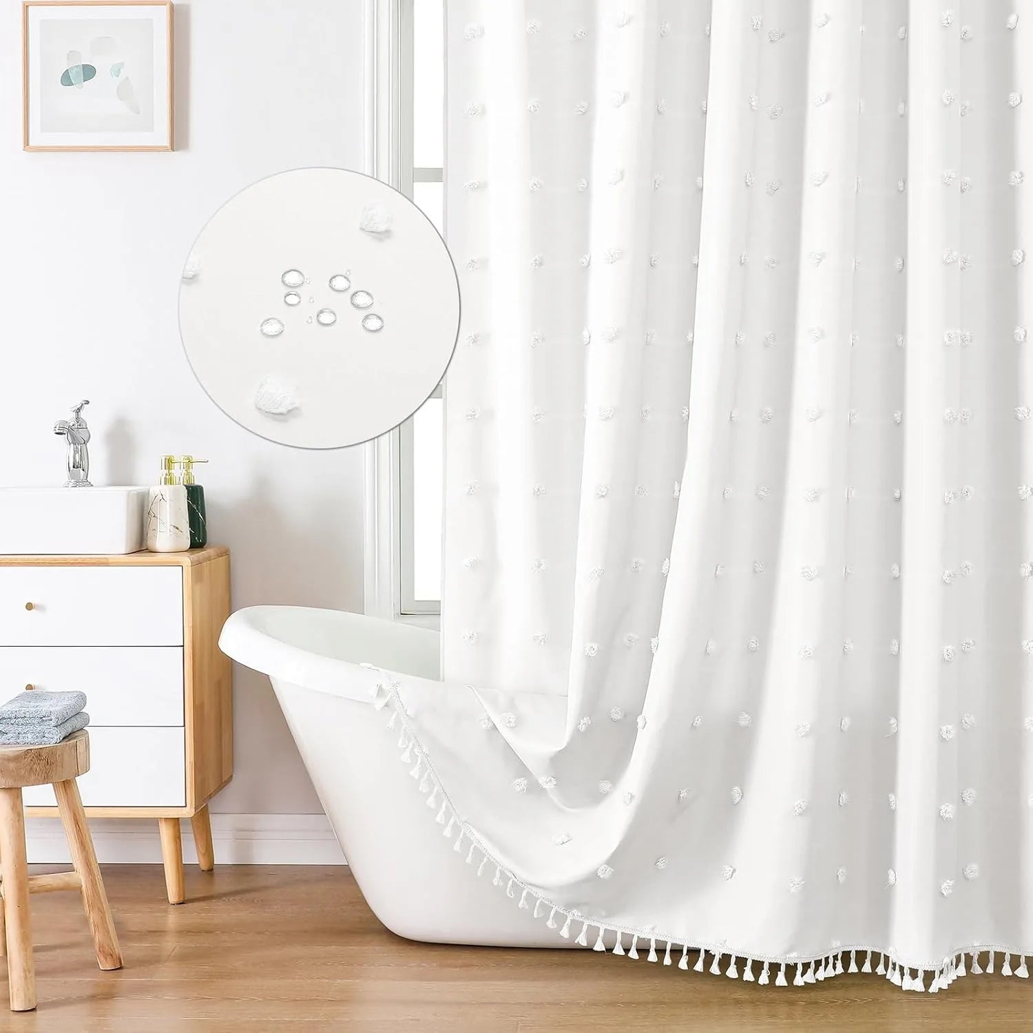Boheme Dot Shower Curtain